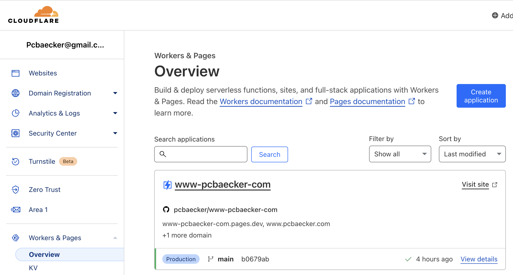 Cloudflare Pages Overview